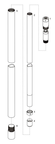 T6 Series Double Tube Core Barrels