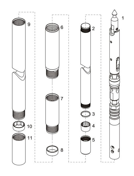 WLB Double Tube Core Barrel