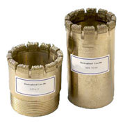T2-101 electroplated diamond core bits