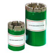 BQ, T2-76 electroplated diamond core bits