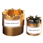 Tungsten carbide core bits